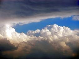 sky clouds nature