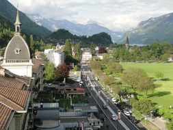 cityscape in switzerland