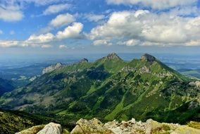 greeb tatry mountains in slovakia