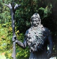 fairy tales giant, sculpture