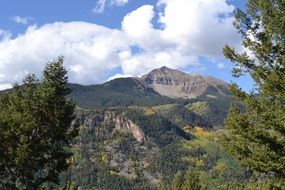 Beautiful mountains in Colorado