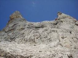 limestone peak in asturias