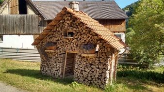 house for logs