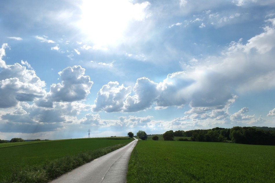 beautiful and delightful sky clouds