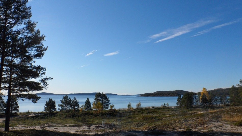 contrails landscape