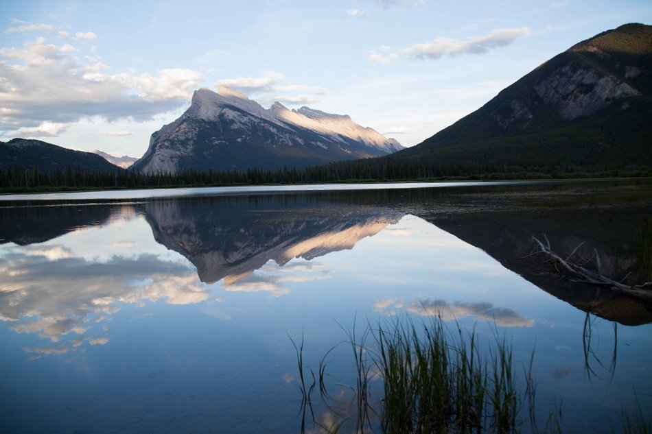 Beautiful Colorful Landscape With The Rocky Mountain