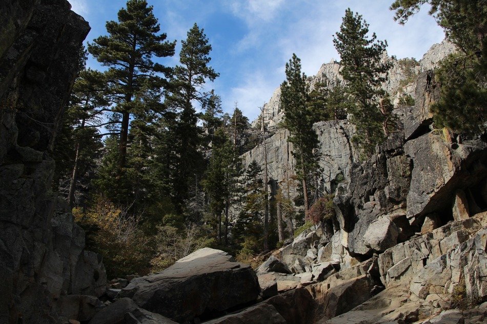 Canyon near lake Tahoe