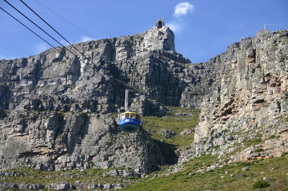 flat-topped mountain in South Africa