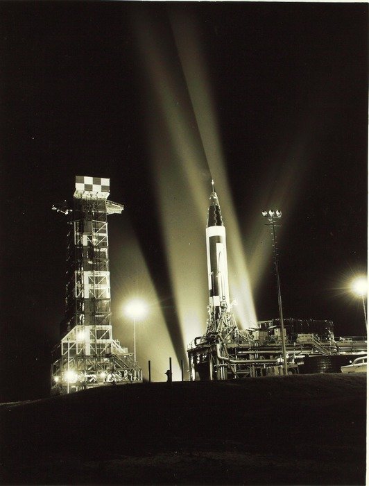 night at cape canaveral in florida