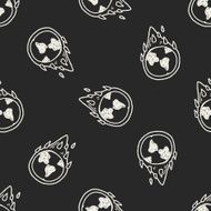 Environmental protection concept Protect our environment prote seamless pattern background N6