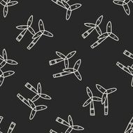 Environmental protection concept wind energy saving ren seamless pattern background N2