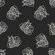 Environmental protection concept wind energy saving ren seamless pattern background N3