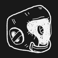 helmet doodle N16