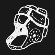 helmet doodle N17