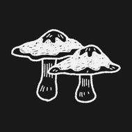 mushroom doodle N39