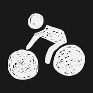 Environmental protection concept More cycling to reduce emissio N12