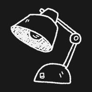 lamp doodle drawing N16