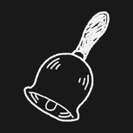 school bell doodle N5