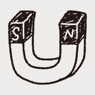 Magnet doodle drawing N11