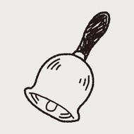 school bell doodle N6