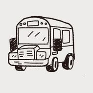 bus doodle drawing N13