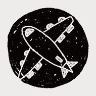 doodle airplane N15