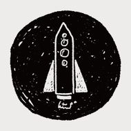 Doodle Spaceship N25