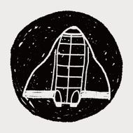 Doodle Spaceship N27