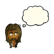 cartoon man with long mustache thought bubble N3