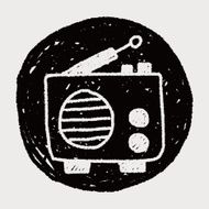 radio doodle drawing N21