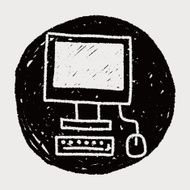 computer doodle drawing N21