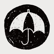 umbrella doodle drawing N40