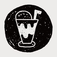 soda drink doodle drawing N16