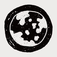 earth doodle drawing N4