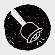 bell doodle drawing N4