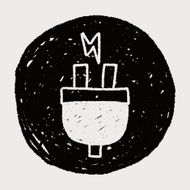 plug doodle drawing N10