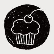 cake doodle drawing N10