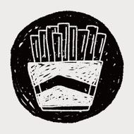 Doodle French fries N11