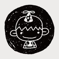 doodle birthday boy N12