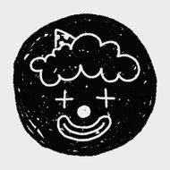 doodle clown N37