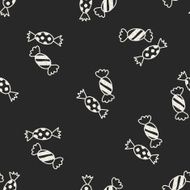 candy doodle drawing seamless pattern background N17