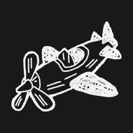 Doodle Toy Plane N11