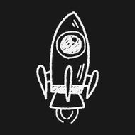 Doodle Spaceship N29