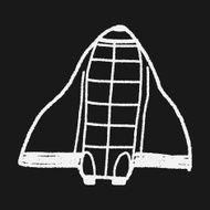Doodle Spaceship N34