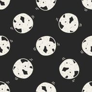 Doodle Earth seamless pattern background N2