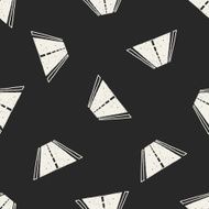 doodle road seamless pattern background