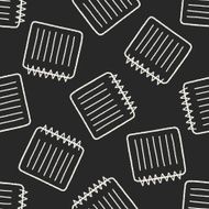 doodle notebook seamless pattern background N5