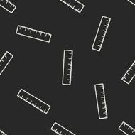 doodle ruler seamless pattern background N6