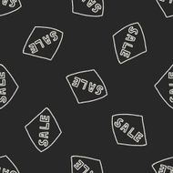 doodle sale seamless pattern background N5