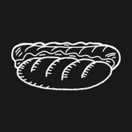 Doodle Hot Dog N12